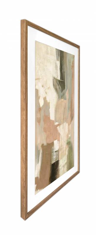 Mietta Abstract Artwork Framed W Glass Front 80x120cm 3