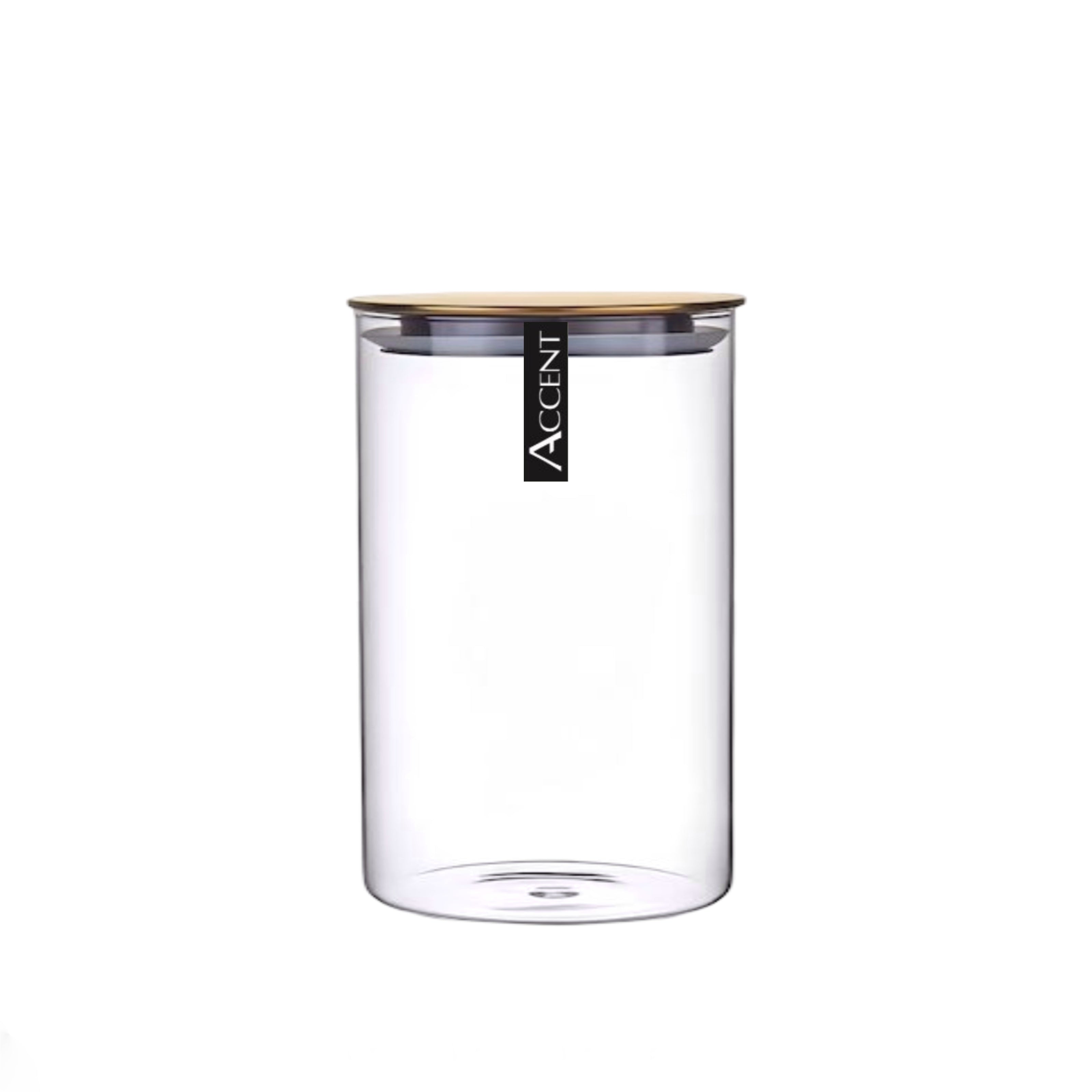 bulk 24 Glass Jar w Gold Metal Lid 10x15cm