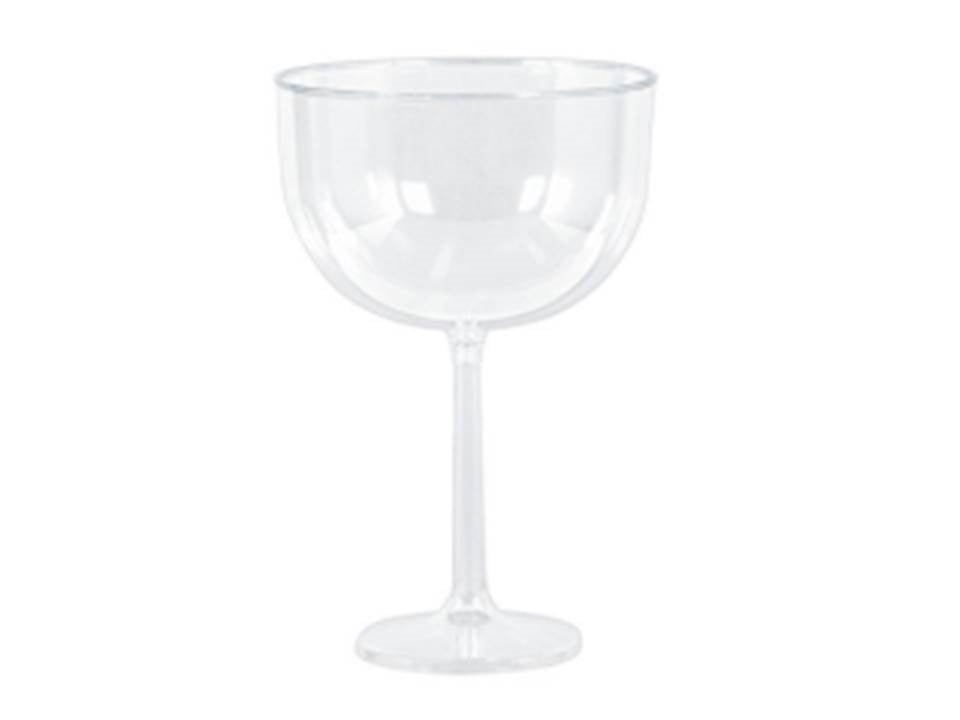 Heavy 24 Jumbo Wine Glass Plastic 1.38lt 16x23cm