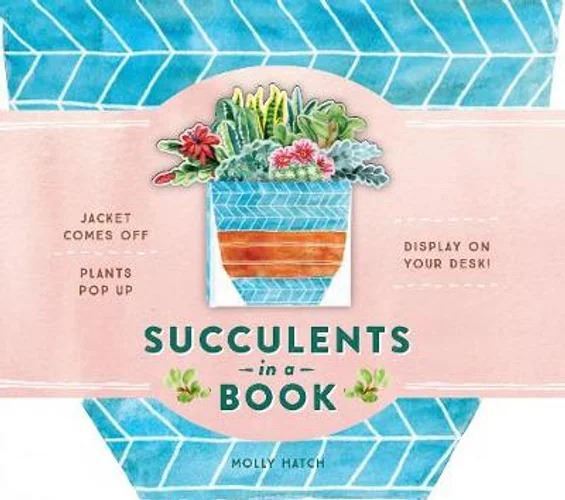 Succulents in a Book (UpLifting Editions): Jacket