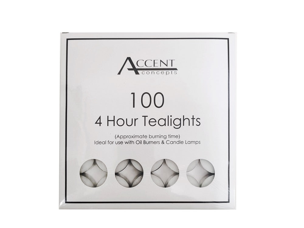 bulk 1000 Accent 4 Hour Tealight Candle