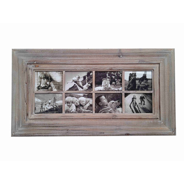 Rustic Natural 8 Open Photo Frame 94cm