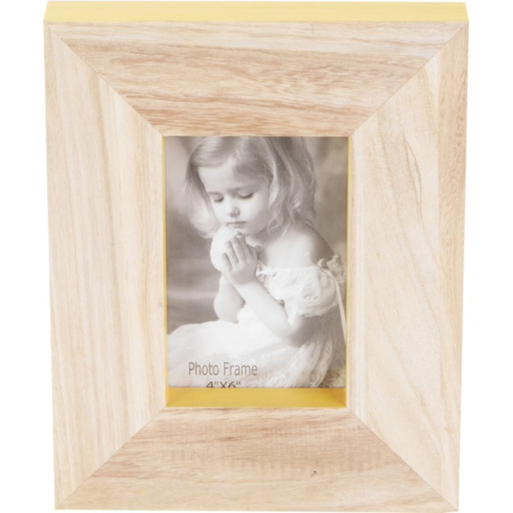 Wood Single Photo Frame 23cm