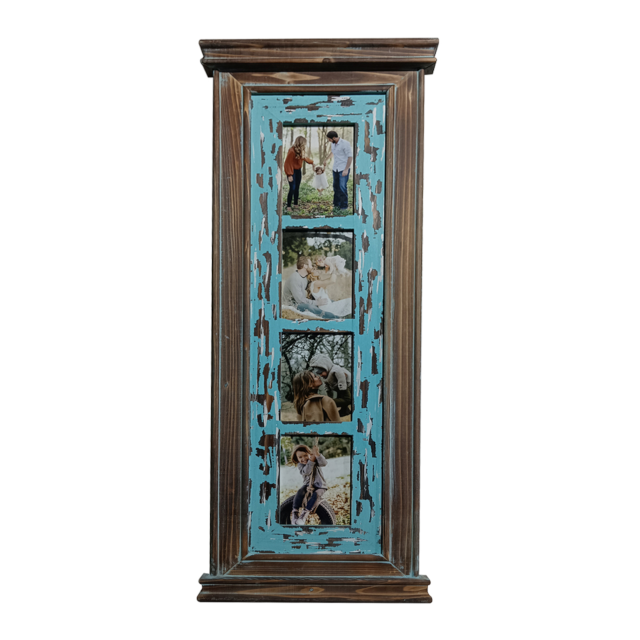 Rustic 4 Collage Photo Frame 101cm