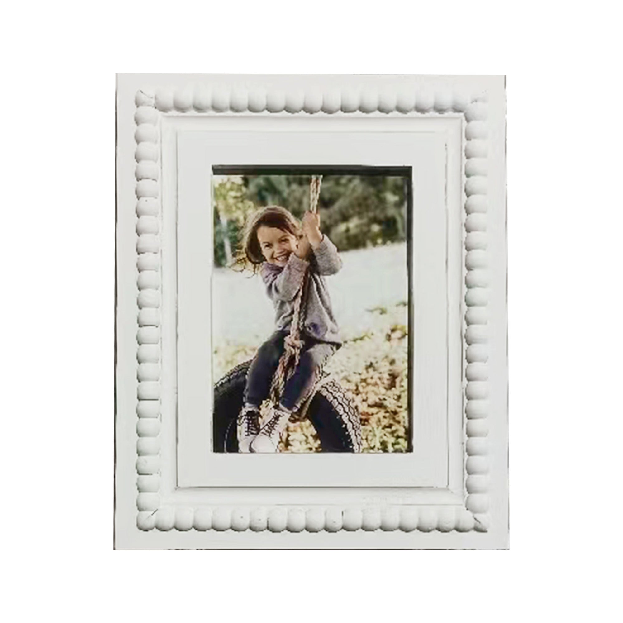 Single White Photo Frame 32cm