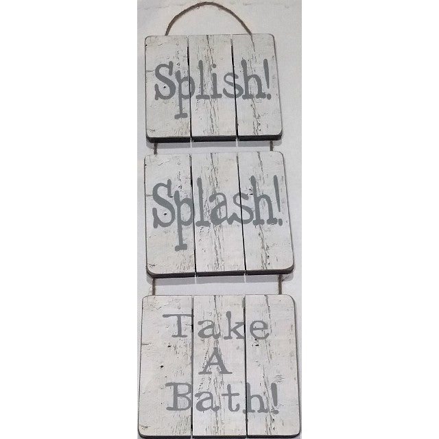 Splish Splash Wall Art 95cm