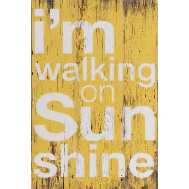 Walking On Sun Wall Art 20x30cm
