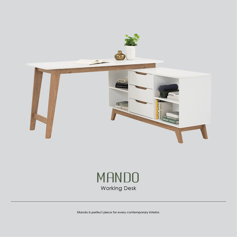 Mando Study Desk Working Station 6