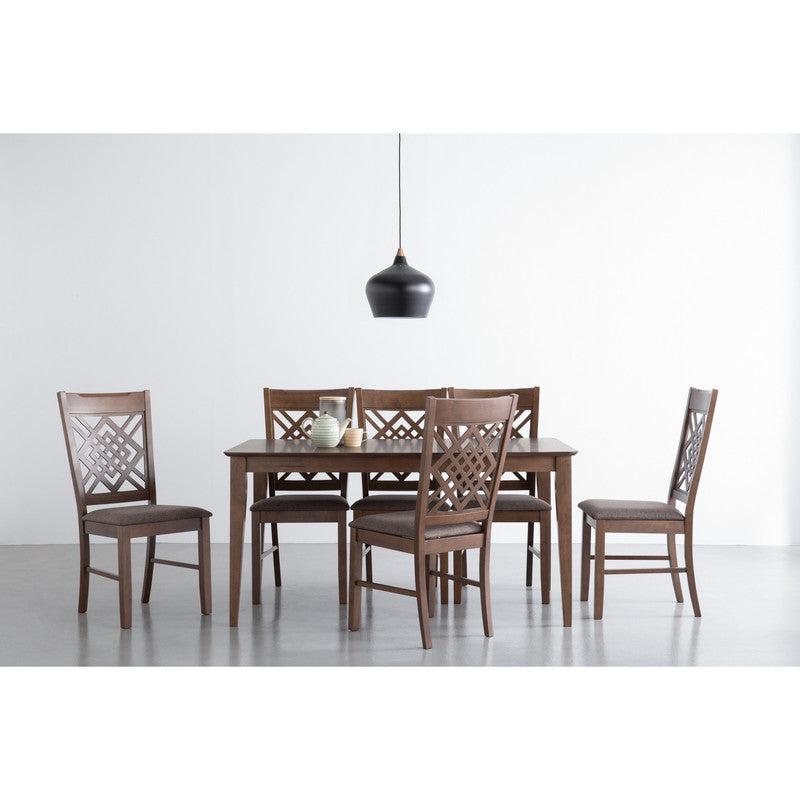 Allergo Dining Table 150cm Timber Dining Table - Cocoa 14