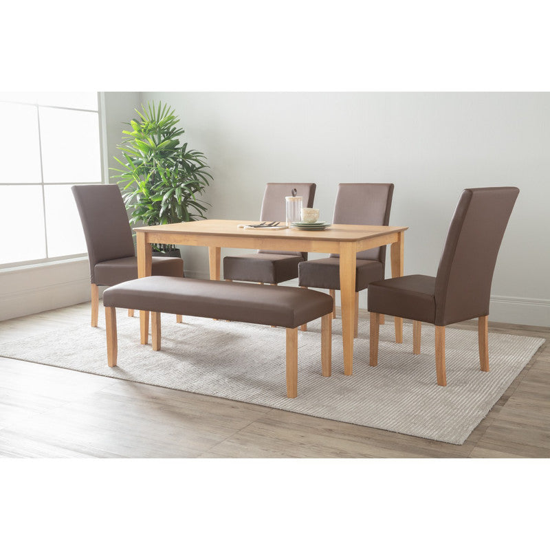 Allergo Dining Table 150cm Timber Dining Table - Natural 5