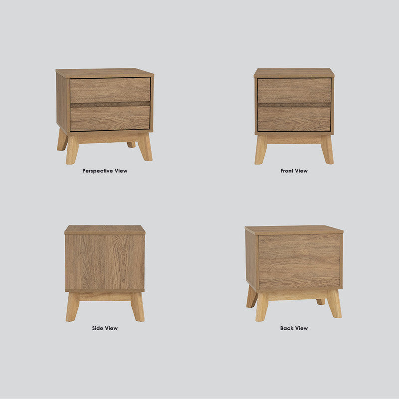 Hirado Bedside Table - Natural 9