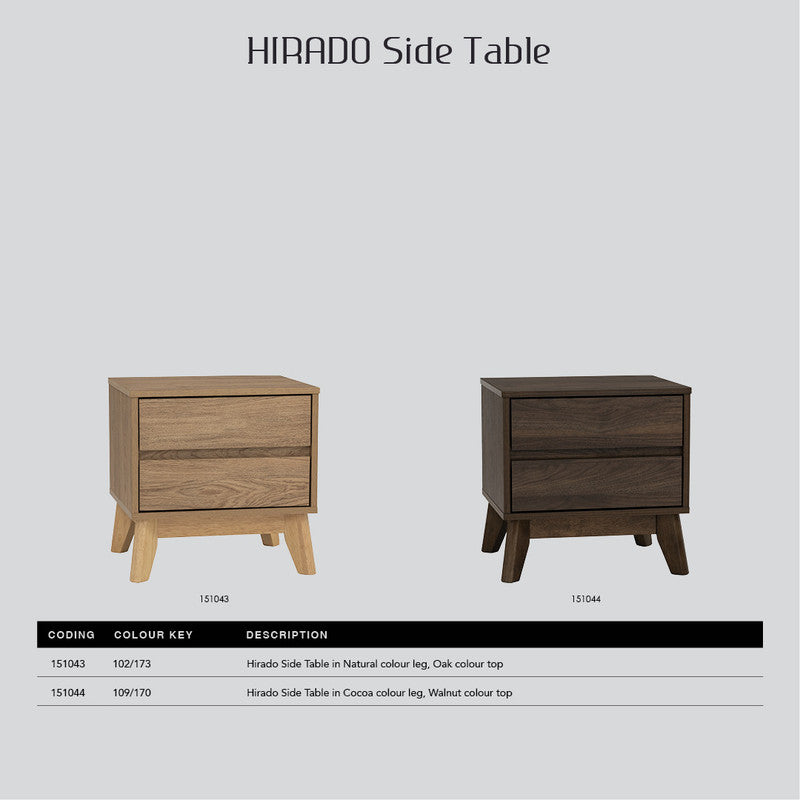 Hirado Bedside Table - Natural 10