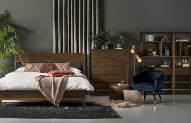 Deniz Lounge Chair Tub Chair Accent Armchair - Blue 6