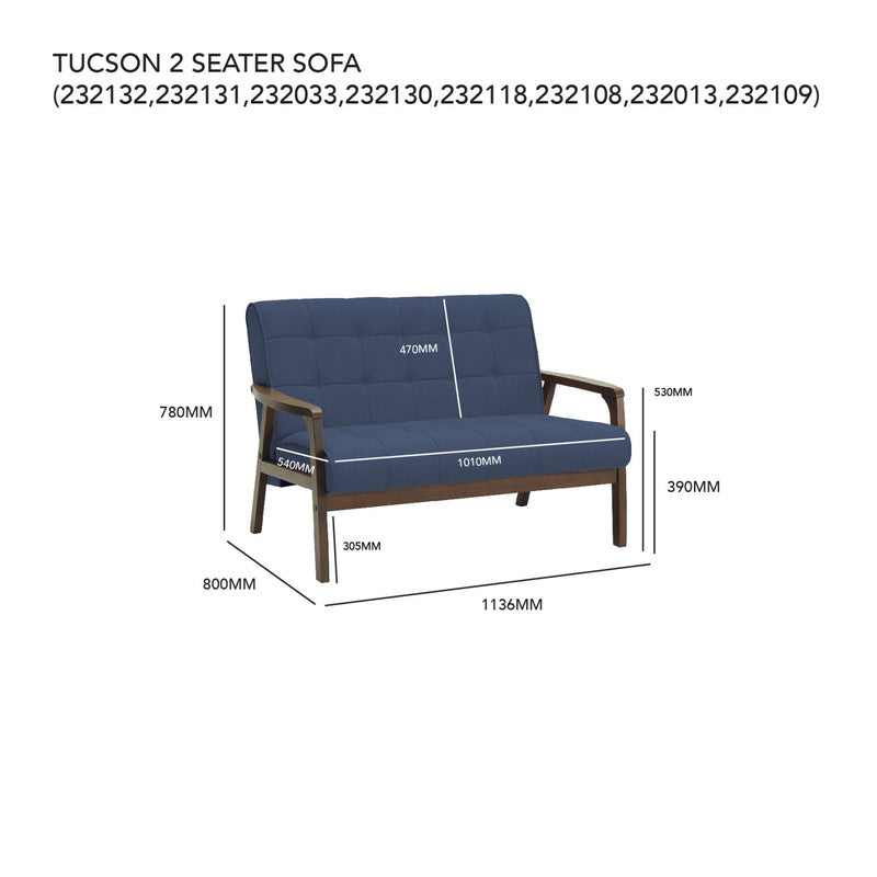 Tucson 2 Seater Sofa 5