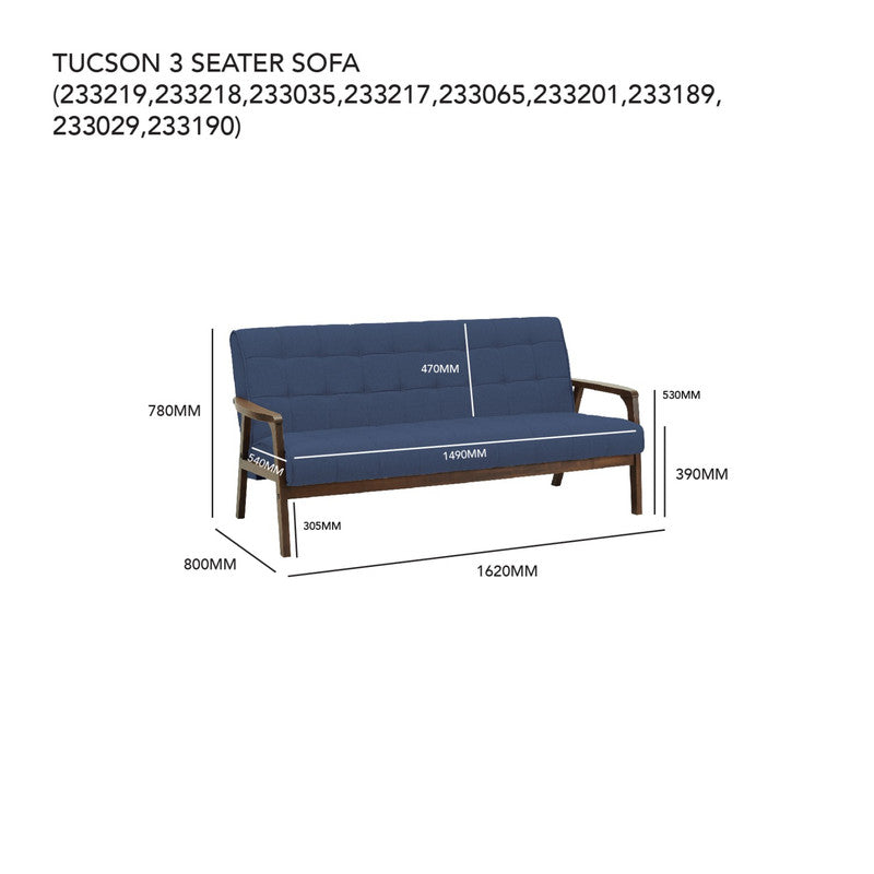 Tucson 3 Seater Sofa 6