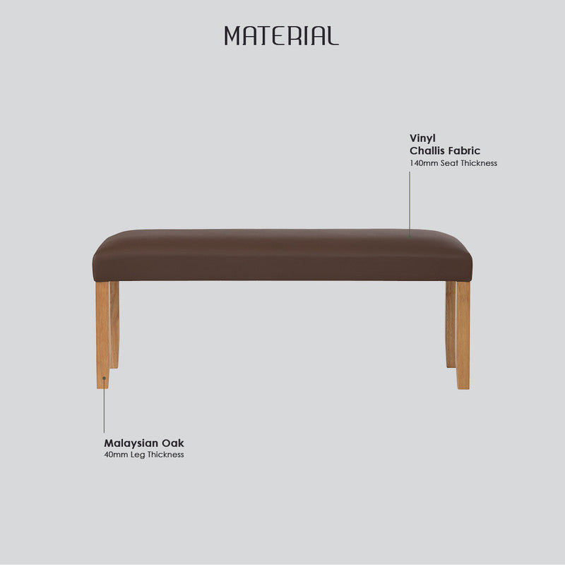Mesi bench Ottoman - Natural 4
