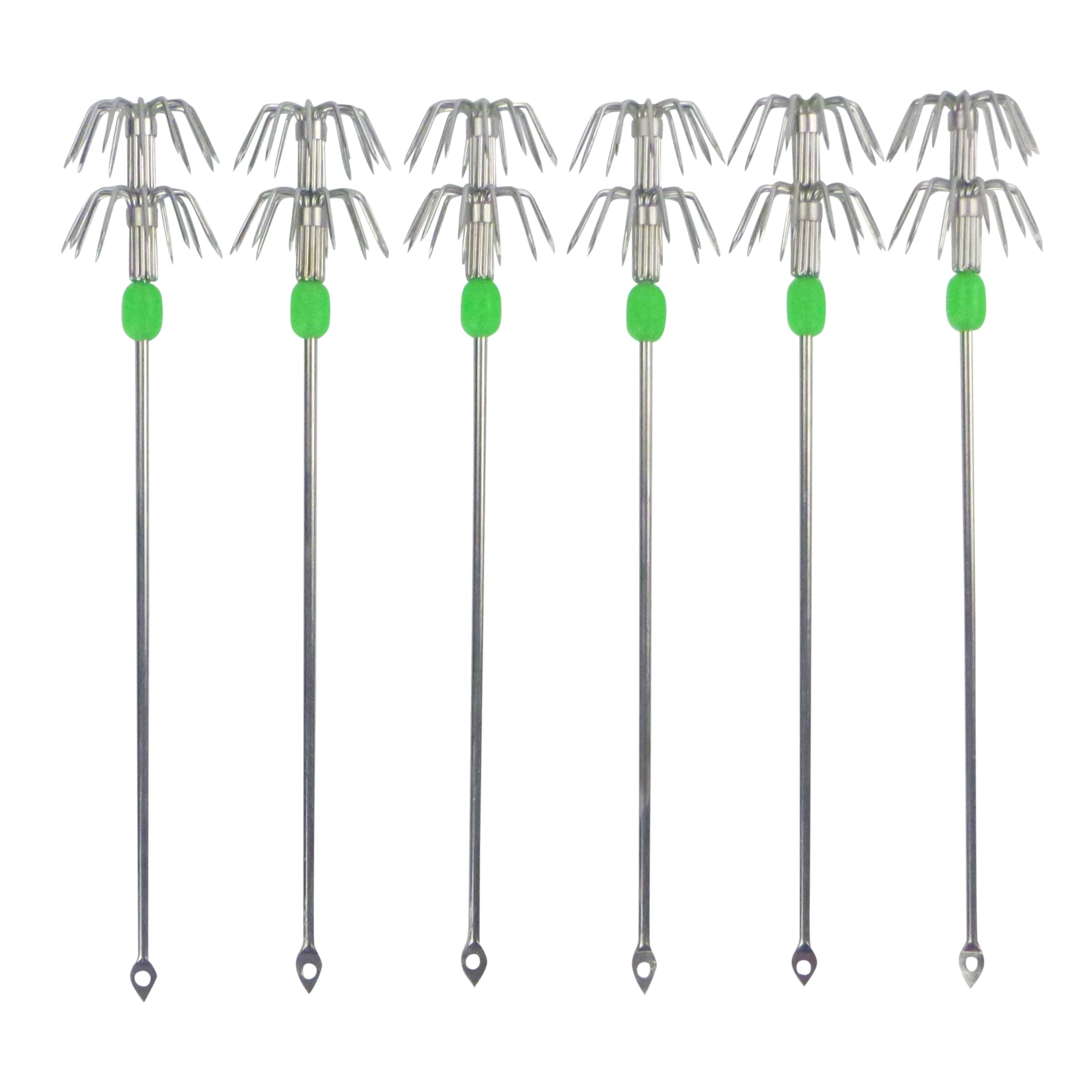 Swimerz Double Crown Squid Spikes, 15cmL, 27mm Crown, 6 pack