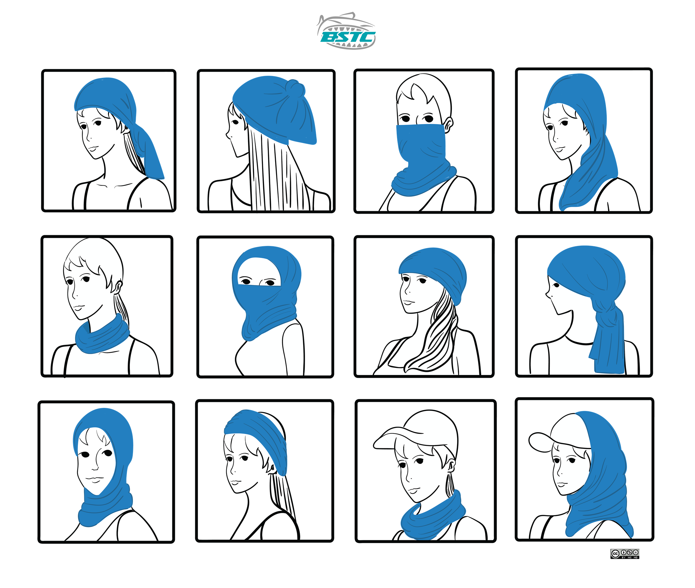 BSTC Head Socks, Tan 3