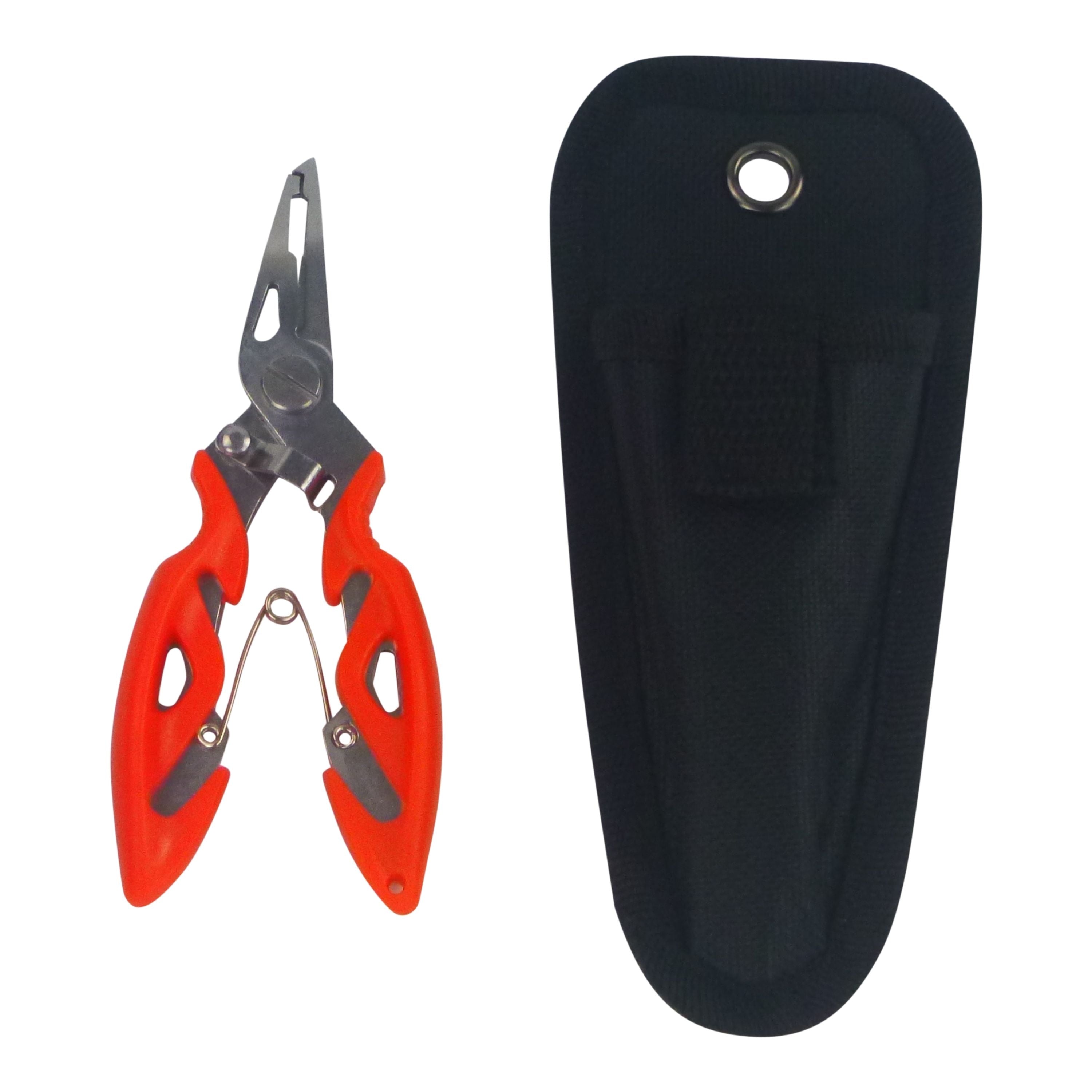 Rig Ezy Split Ring Pliers, Offset, Orange