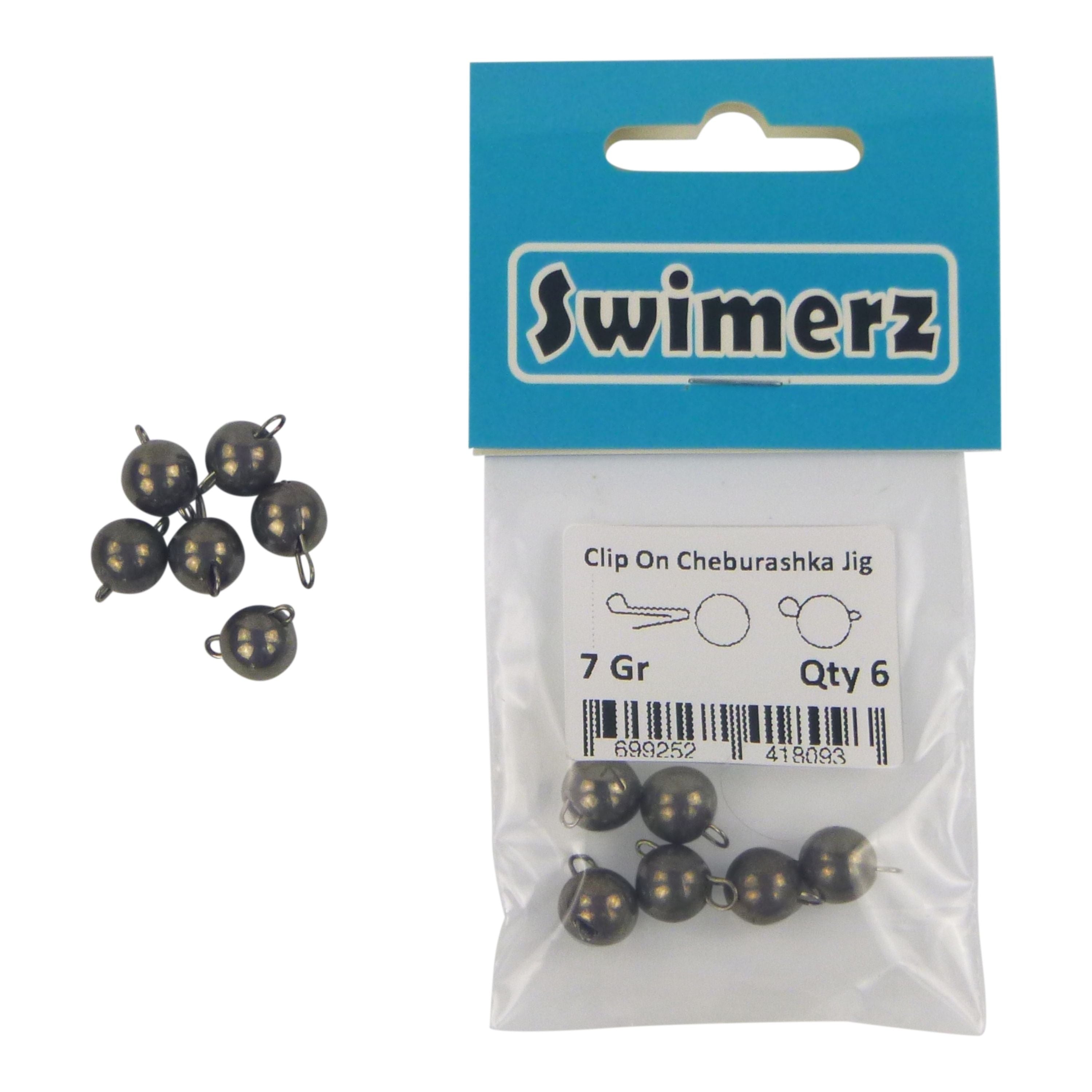 Swimerz 7 Gram Cheburashka Clip-On Jig Head 6 Pack 3