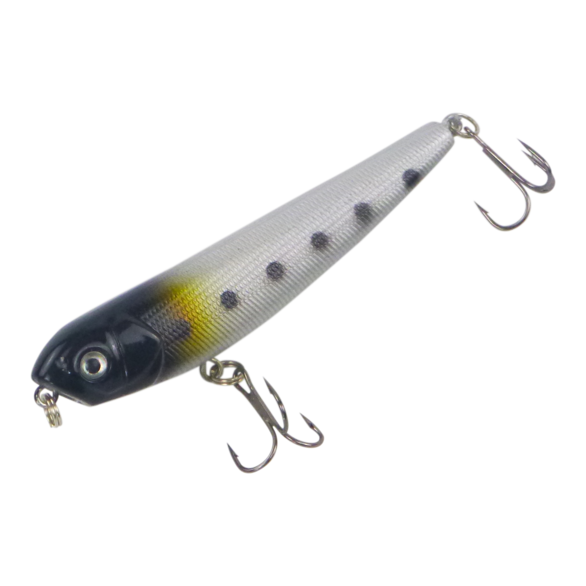 Toppu Mizzu Walking Dog, 85mm, Spotted Minnow