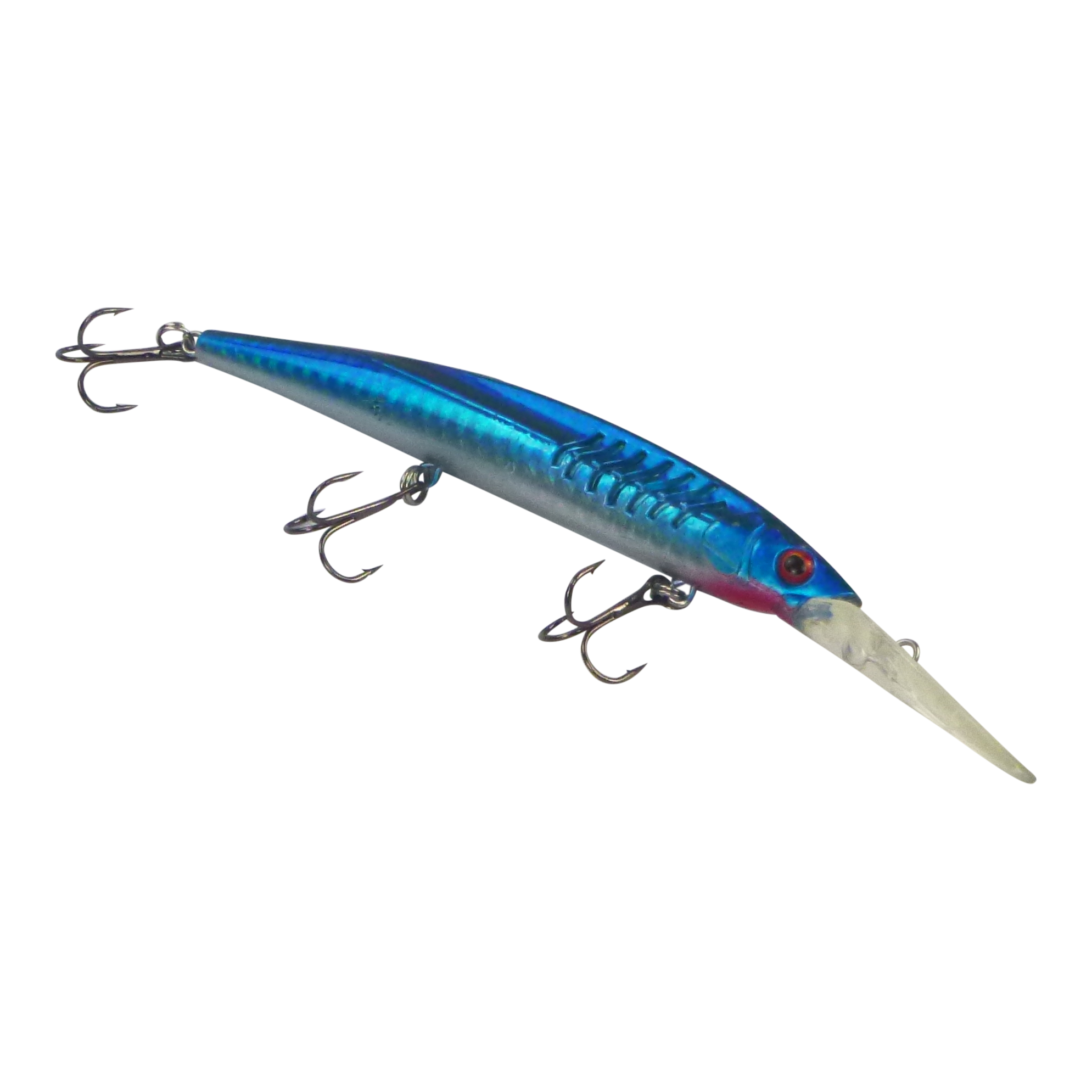 Finesse 'Flash Minnow' Blue Flash, 150mm Deep Diving Lure