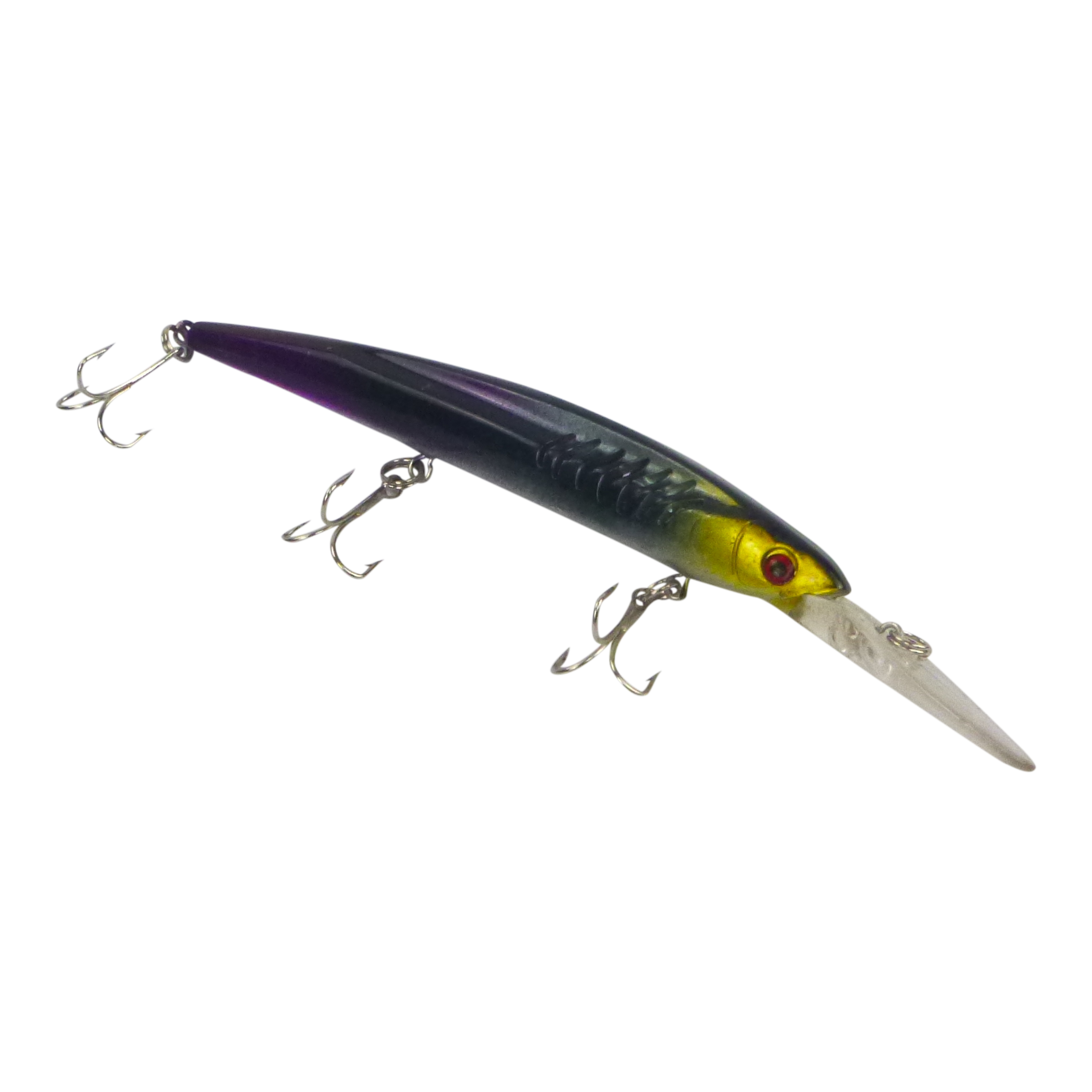 Finesse 'Flash Minnow' Black Gold, 150mm Deep Diving Lure