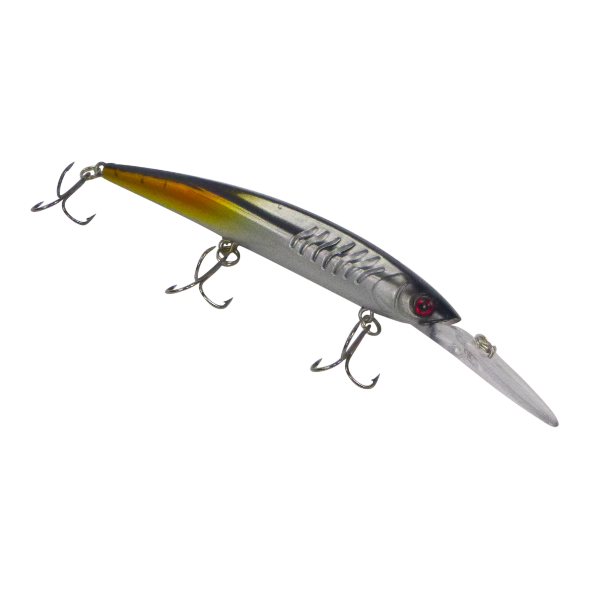 Finesse 'Flash Minnow' Silver Chrome, 150mm Deep Diving Lure