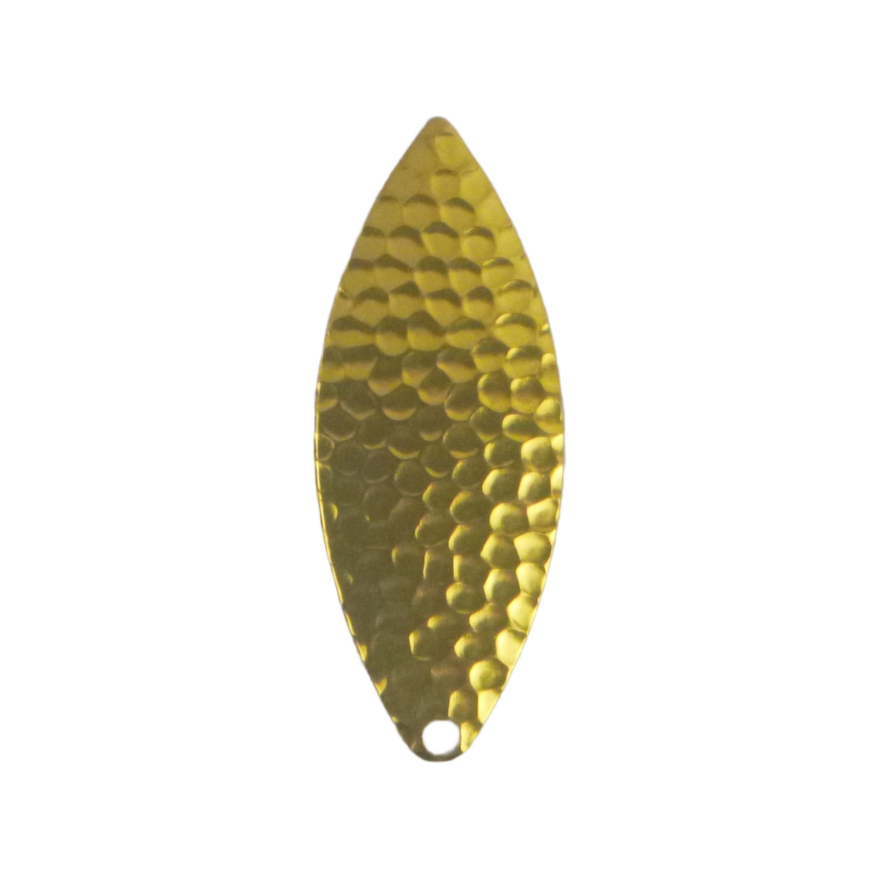 Artizan Hammered 57mm Willow Blade Brass, 5 Pack