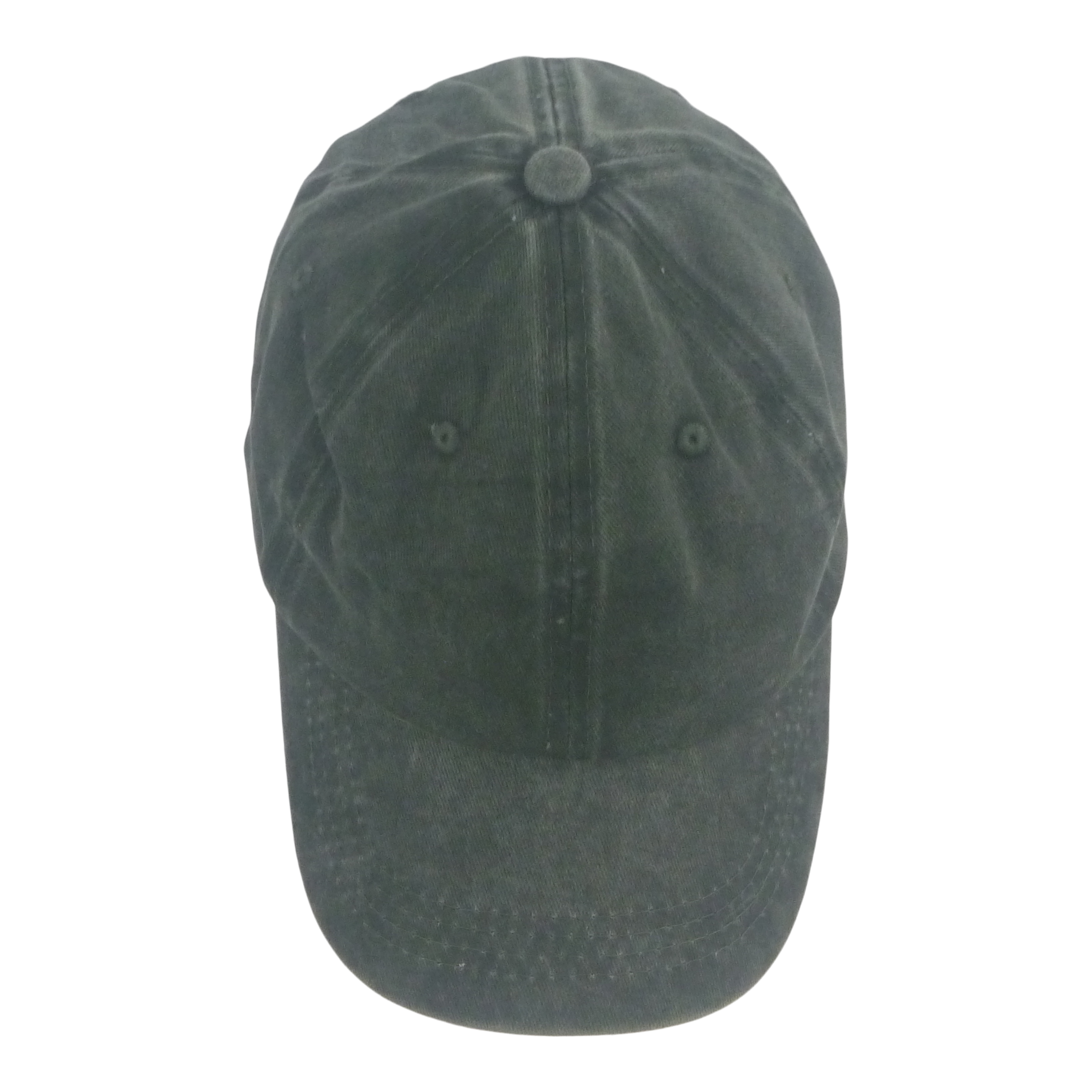 BSTC 6-Panel Baseball Cap, Distressed Cotton, Green 3