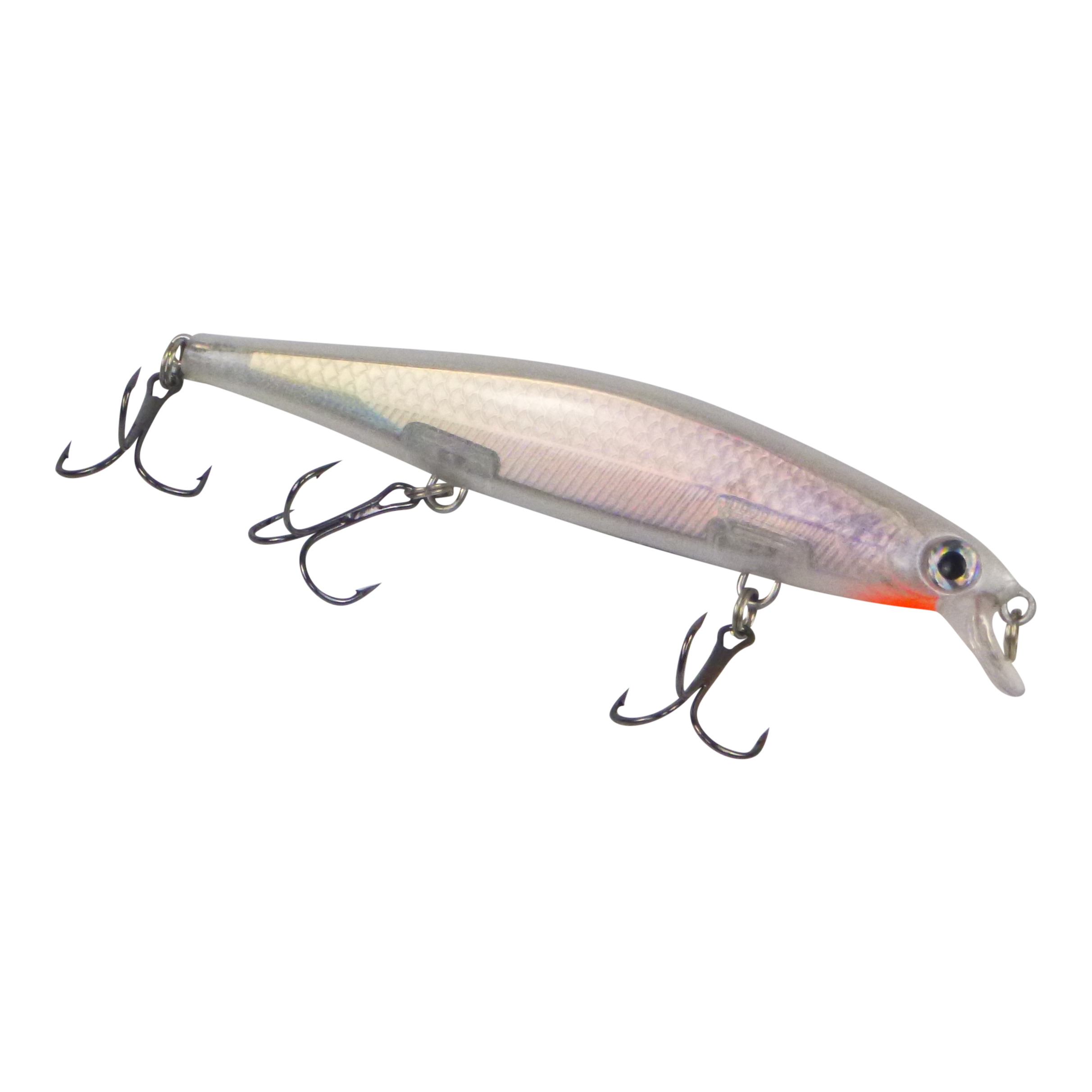 Finesse 'Chudan' 110mm Sinking/Diving Minnow, Ghost Flash