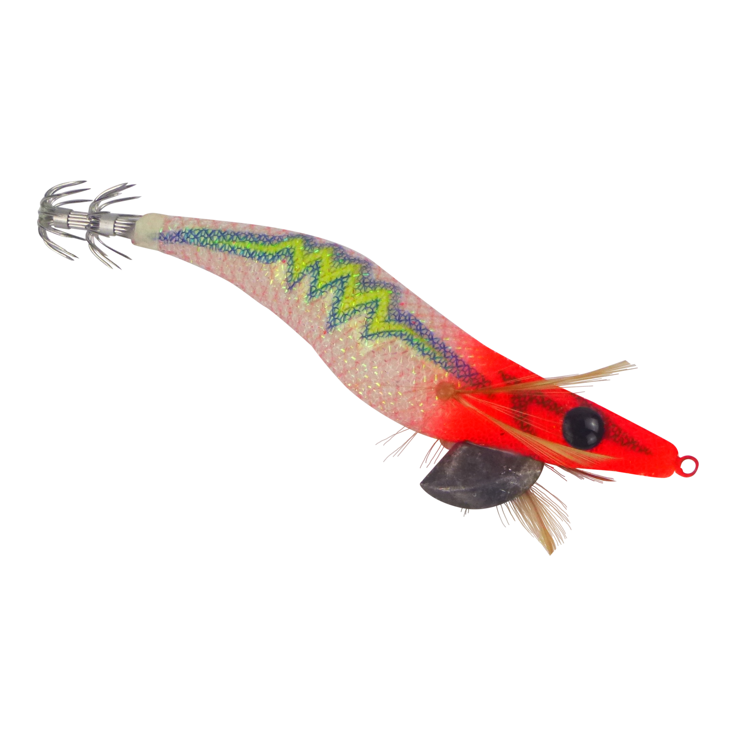 Finesse Rumoika Squid Jig, Blush, size 3.5, 2 pack