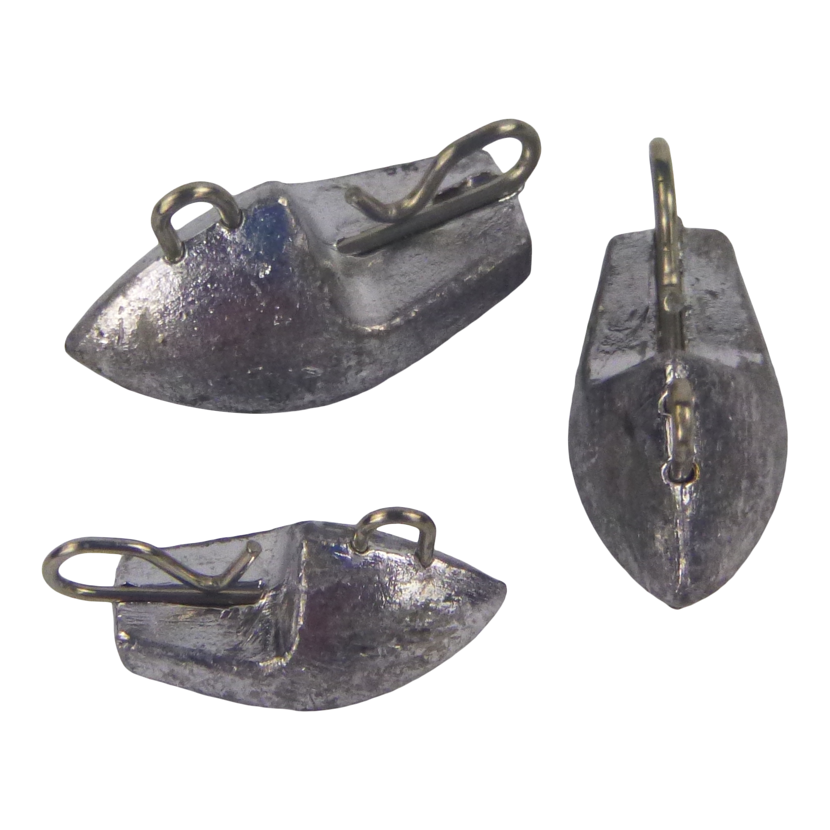 Swimerz 7gm Arrowhead Jig Head, 1/4oz, Lead, 15 pack