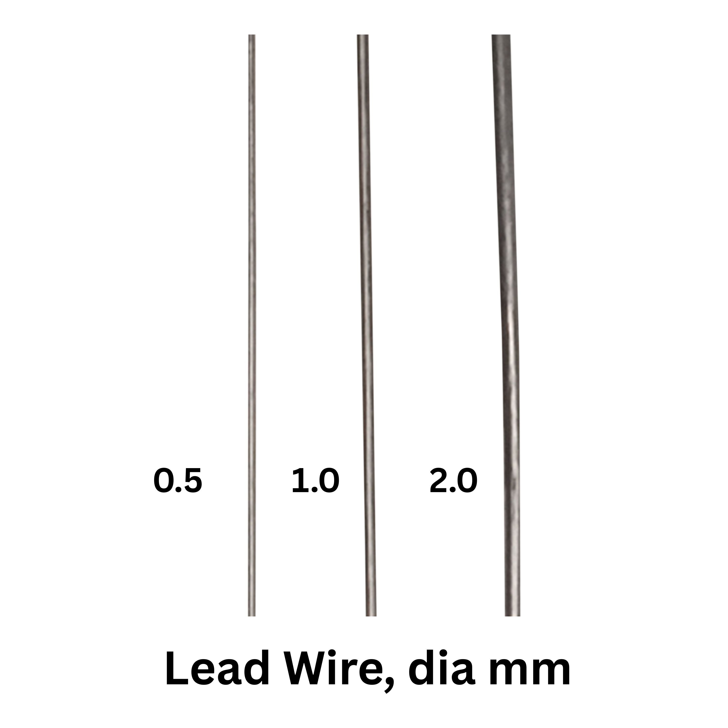 Swimerz Rigging Wire, Lead, 1mm, 4 mtrs 3