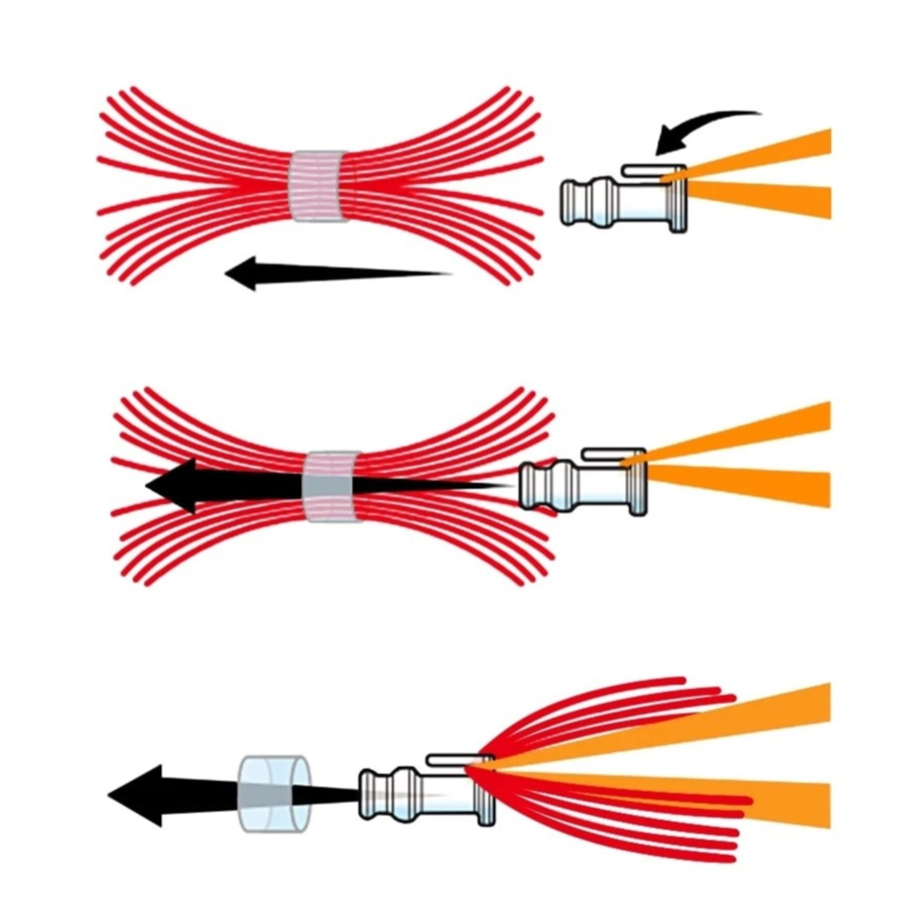 Artizan Red Kabura Skirt Body, Qty 50 3