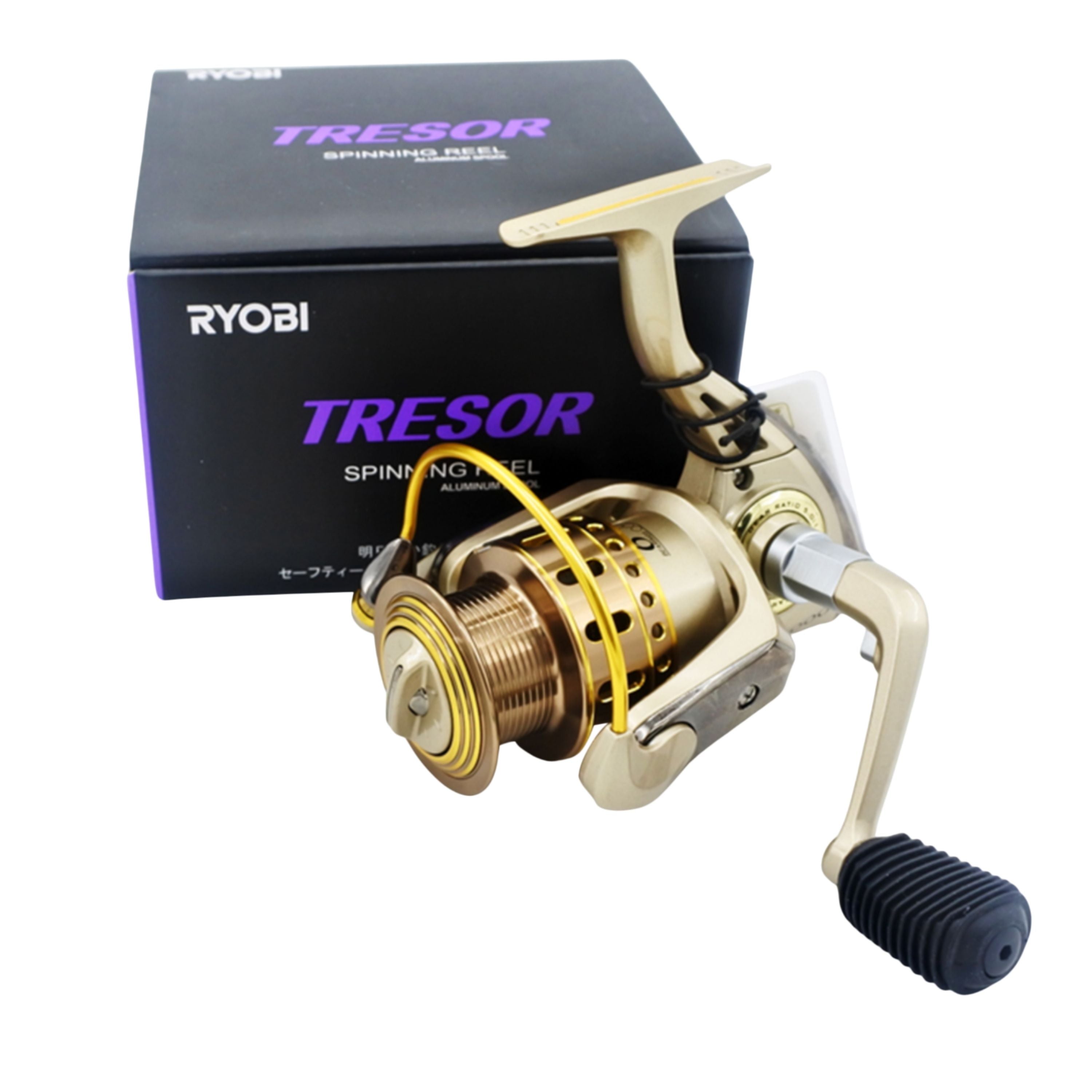 Ryobi Tresor 3000 Spinning Reel, 5:0:1 Gear Ratio 5+1 BB 3