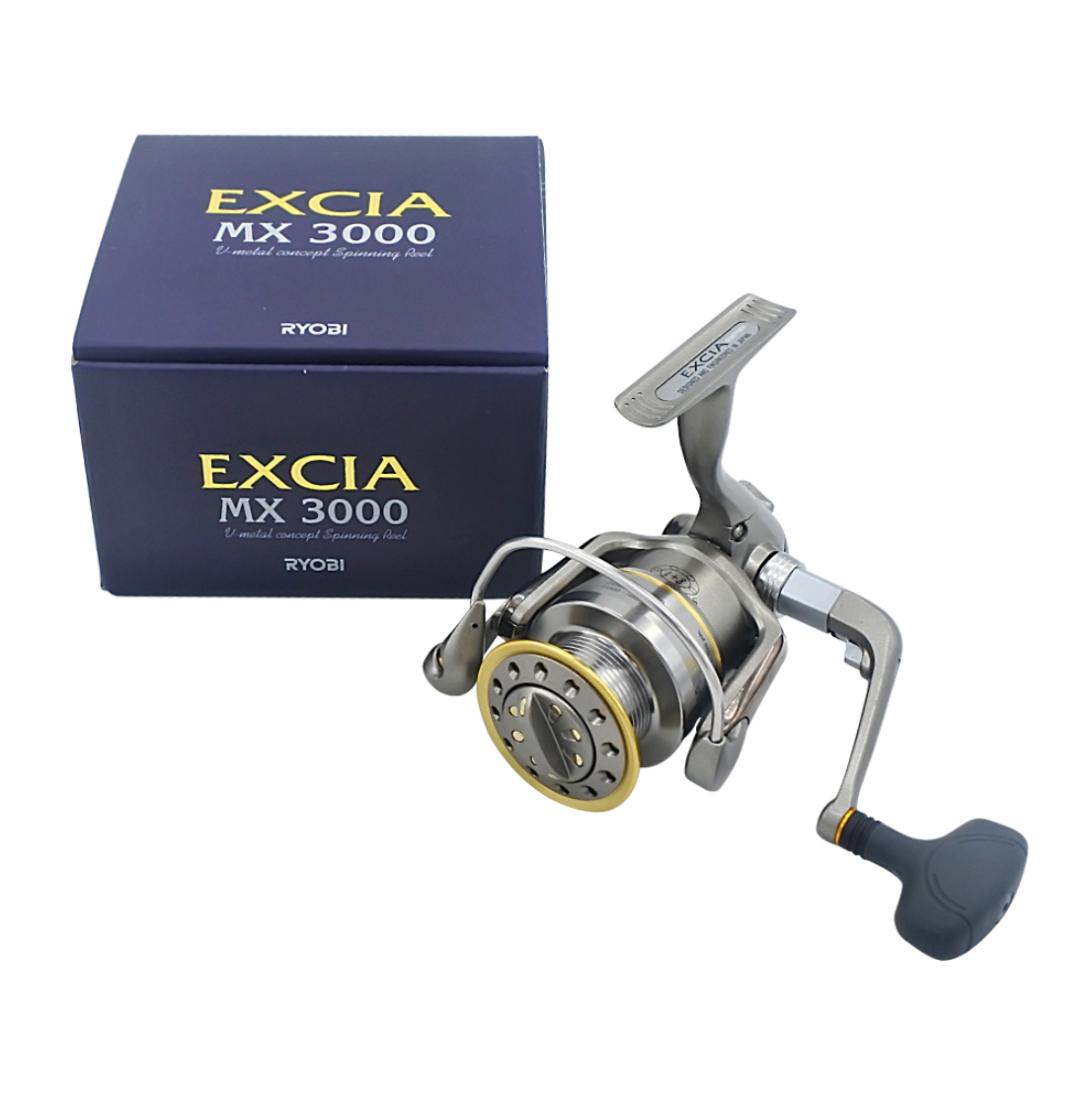 Ryobi Excia 1000 Spinning Reel, 4:9:1 Gear Ratio 8+1BB 4
