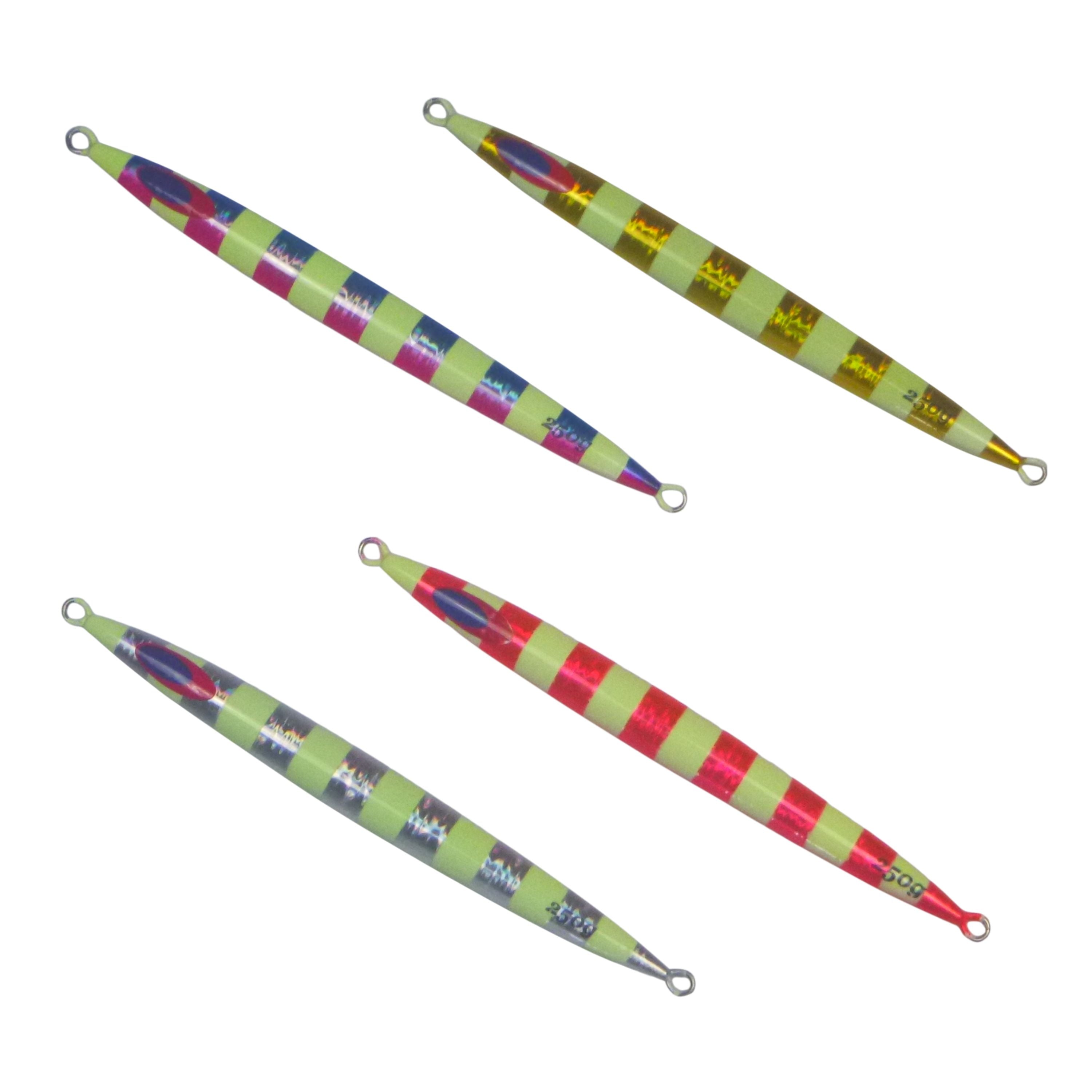 Finesse Lumo Fastdrop Jig, 250gm, Hot Pink, Qty 2