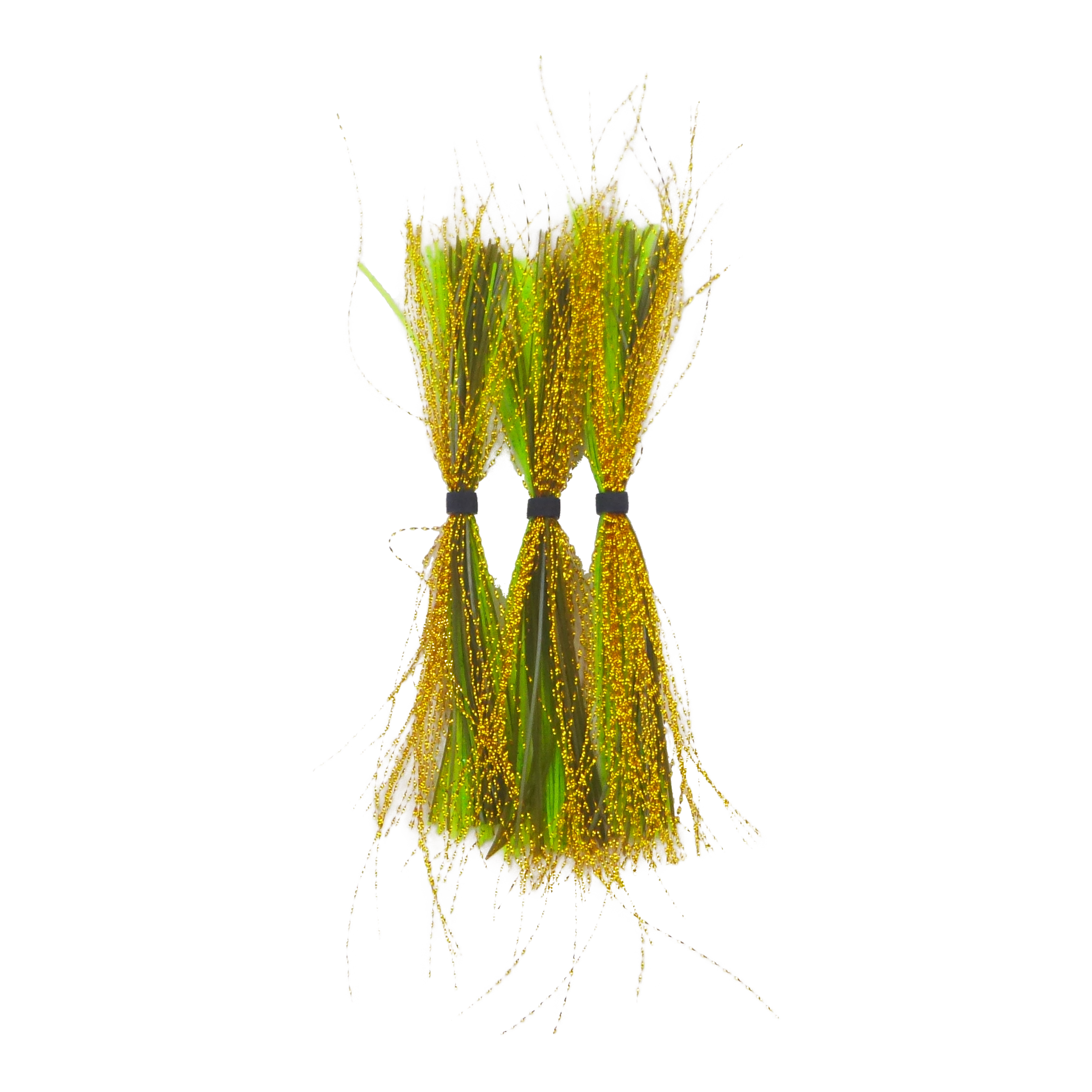 Dekoi Krystal Flash Lure Skirts, Gold Camo