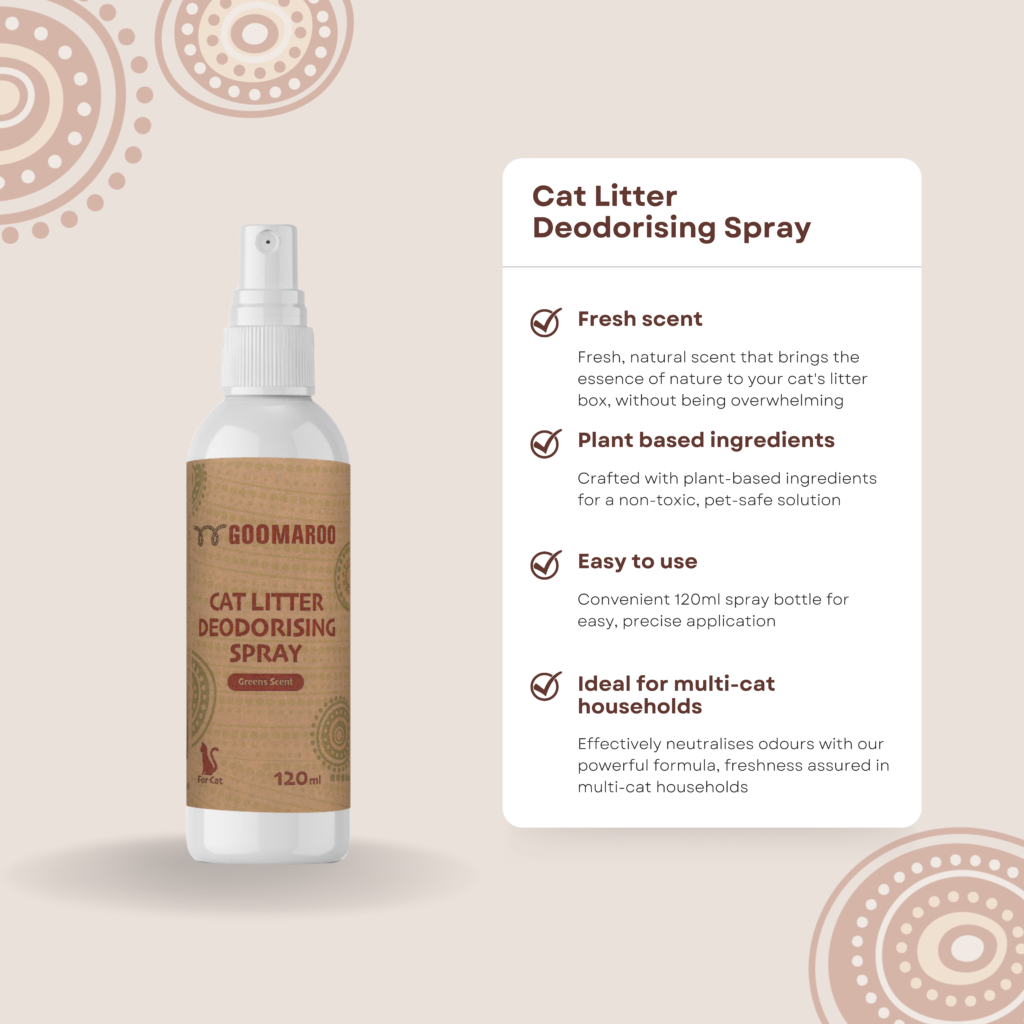 Goomaroo Cat Litter Deodorising Spray 120ml 3