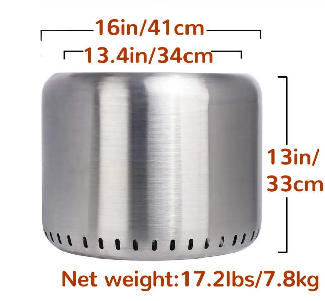 Ecoflame - The Smokeless Fire Pit & Cooking Grill 6