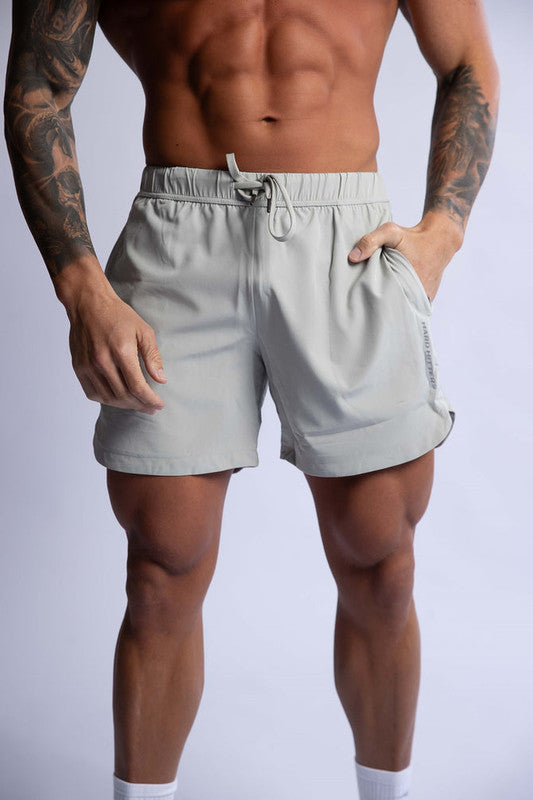 HARD HITTERS MEN'S PRO-TECH PERFORMANCE SHORTS SAGE MEDIUM