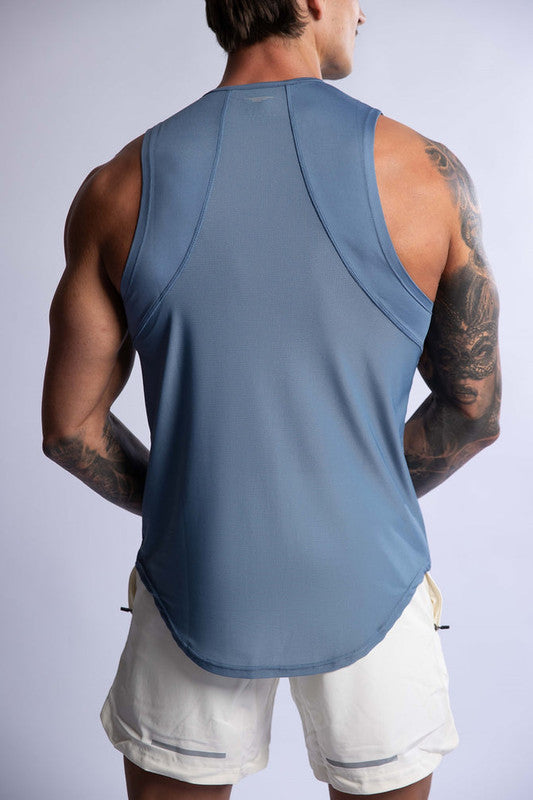 HARD HITTERS PRO-TECH PERFORMANCE STRINGER STEEL BLUE LARGE