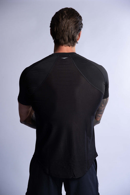 HARD HITTERS PRO-TECH PERFORMANCE TEE BLACK MEDIUM 3