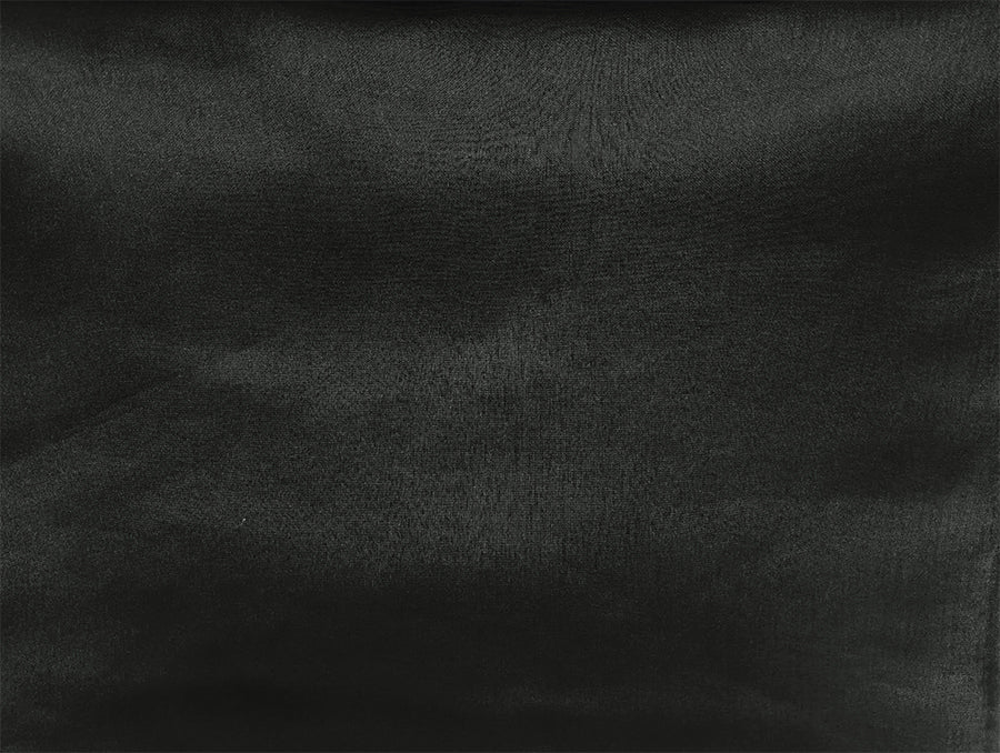 Sheer Voile Curtains 548cm wide 230cm Drop+30 Hooks Pinch Pleat New, Black