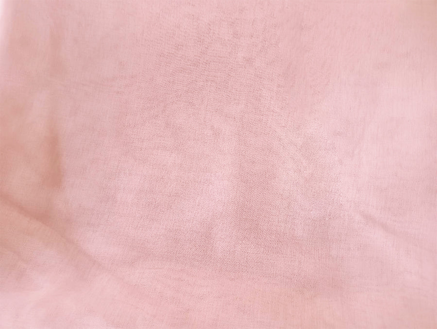 2 Long drop Sheer Voile Curtains 588cm wide 270cm Drop Pinch Pleat+30 Hook, Pink