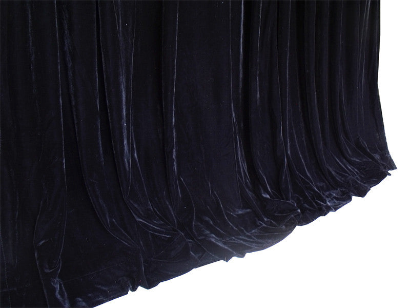 Long Large Thick Black Velvet Curtains 580x270cm+full liner,Blockout,Pinch Pleat 4