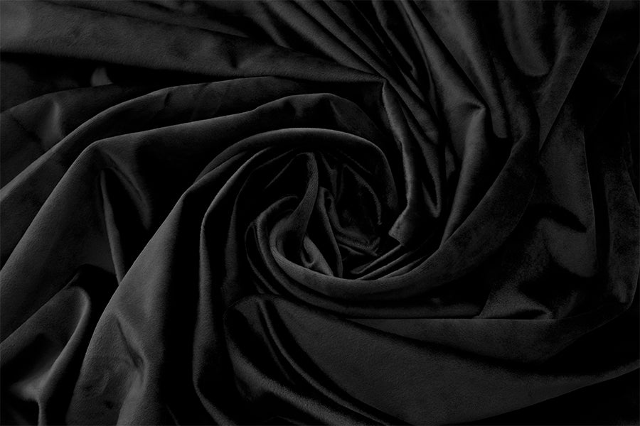 Large Thick Velvet Blockout Curtains 300x 270cm PINCH PLEAT 1 panel+Hooks Black 4