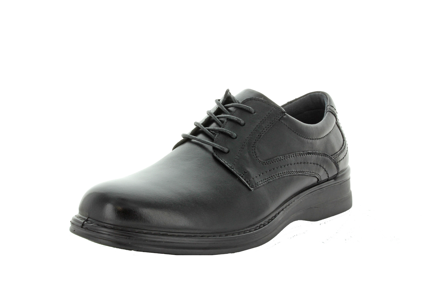CHURCHILL Boy's TYRANT School Black Shoe 41EU
