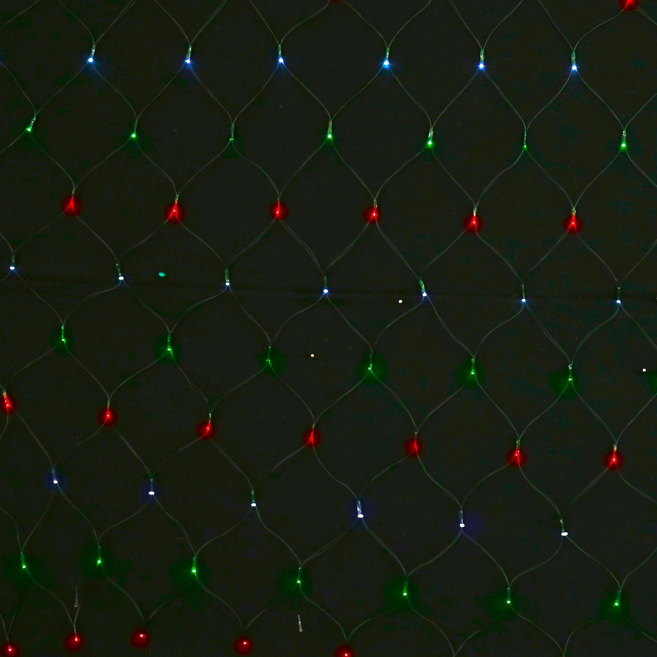 Solar 150 LED Net Light available in 4 Colors - Warm White 7